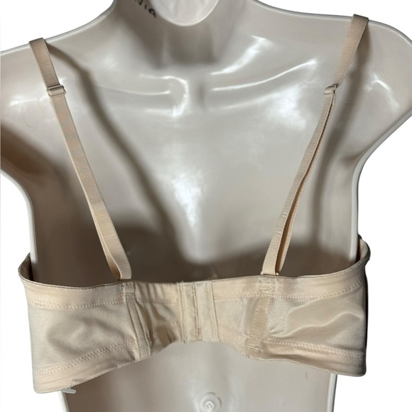 Wacoal Red Carpet Strapless Underwire Bra size 38D- style 854119 - Natural Nude - Picture 6 of 13
